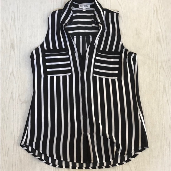 Express Tops - NWOT Express Sleeve-less Portofino Top